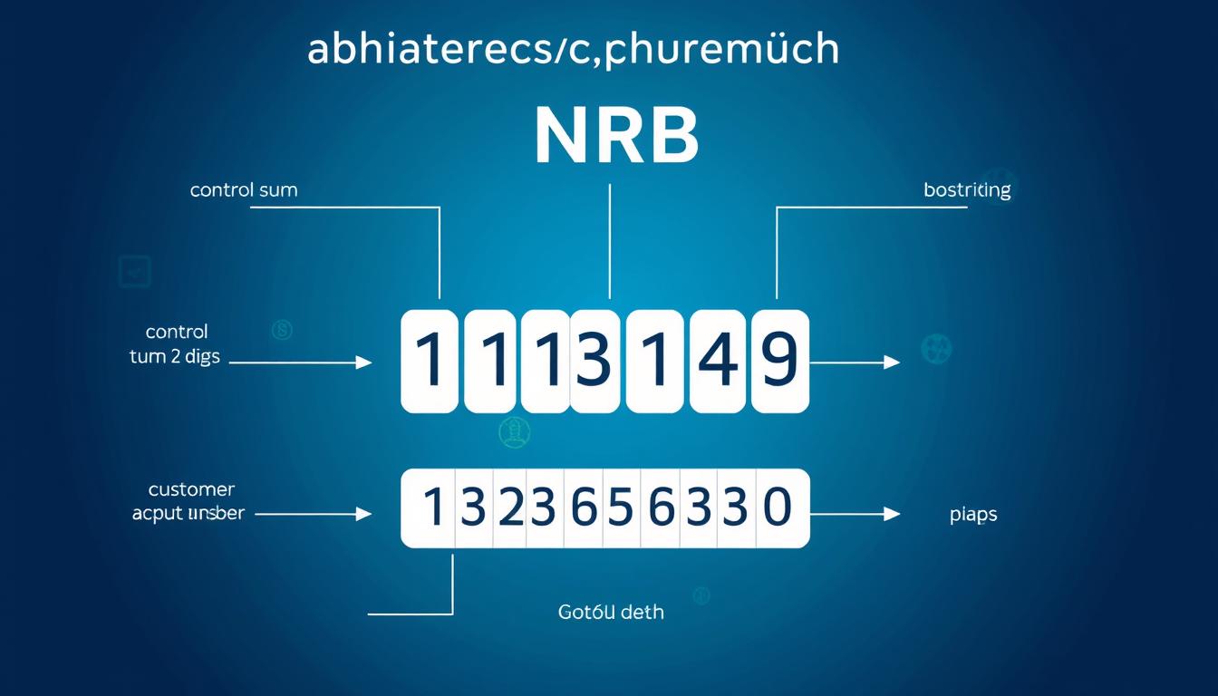 Struktura numeru konta bankowego pokazująca ile cyfr ma numer konta w banku