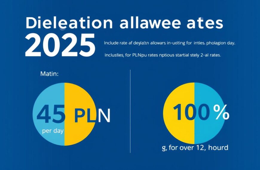 Ile diety w delegacji krajowej i zagranicznej? [STAWKI 2025]