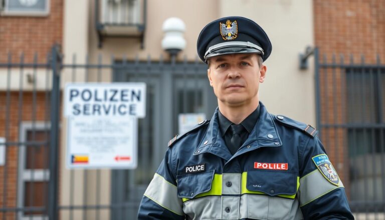 Funkcjonariusz służby więziennej w mundurze - służba więzienna zarobki netto
