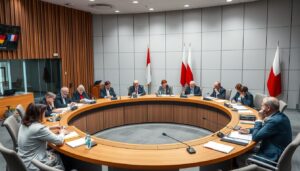 Radny gminy podczas obrad rady gminy - ile zarabia radny gminy w 2025 roku