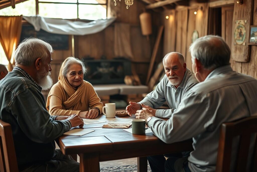 Sołtys podczas konsultacji z mieszkańcami - czy sołtys zarabia
